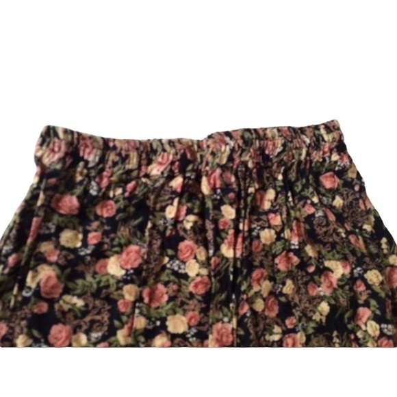 At Last Studio Hobo Floral Rose Relaxed Fit Pants - Picture 3 of 4
